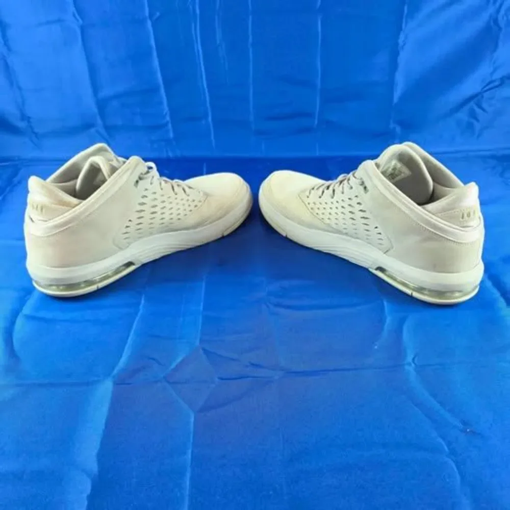 Jordan Air Flight Origin 4 Wolf Grey Mid Top Nubuck Sneakers Size 13